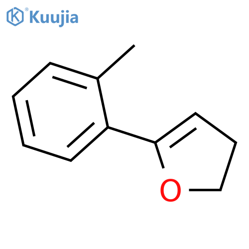 Furan, 2,3-dihydro-5-(2-methylphenyl)- structure