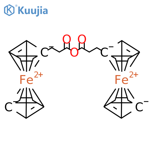3-Ferrocenylpropionic anhydride structure