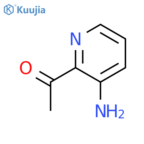 1-(3-amino-2-pyridyl)ethanone structure