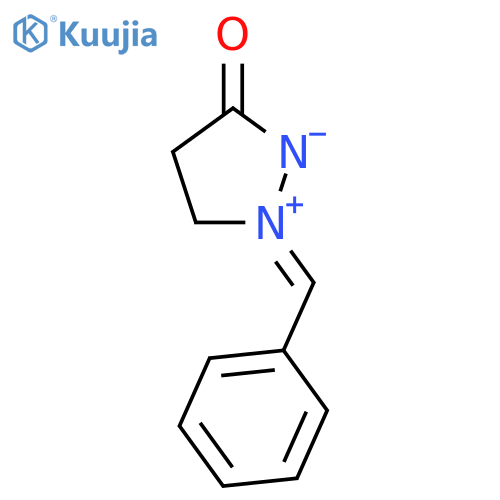 1-PHENYLMETHYLENEIMMONIOM-3-PYRAZOLIDINONE-1,2-INNER SALT structure