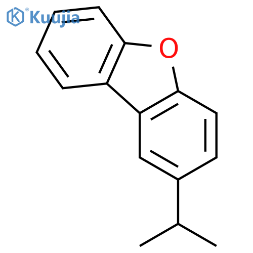 Dibenzofuran, 2-(1-methylethyl)- structure