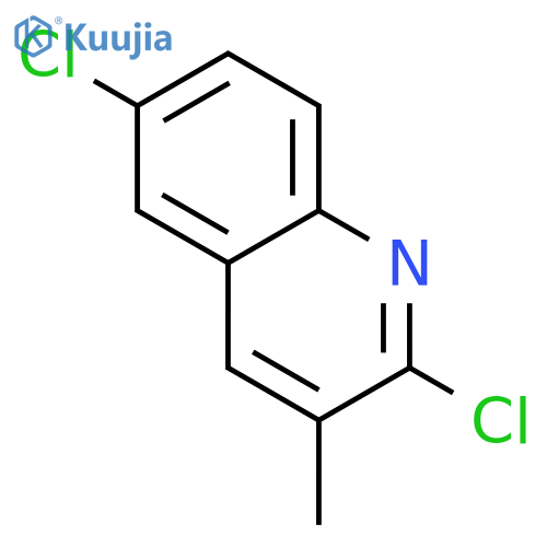 2,6-Dichloro-3-methylquinoline structure