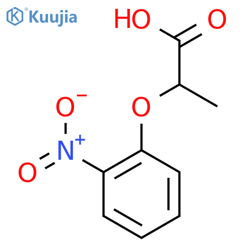 2-(2-Nitrophenoxy)propanoic acid structure