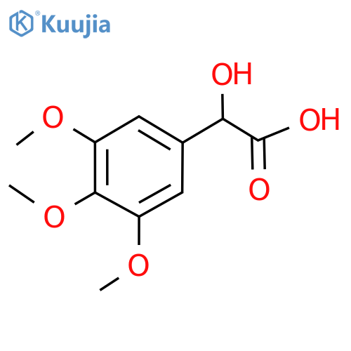 2-hydroxy-2-(3,4,5-trimethoxyphenyl)acetic acid structure