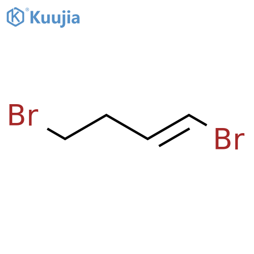 1-Butene, 1,4-dibromo-, (E)- structure