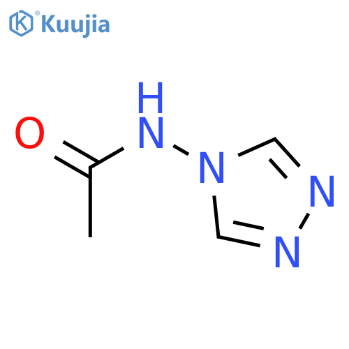 Acetamide, N-4H-1,2,4-triazol-4-yl- structure