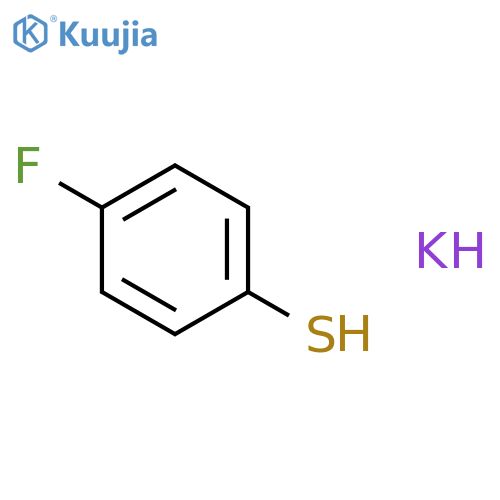 4-Fluorothiophenol potassium salt structure