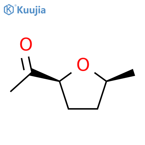 Ethanone,1-(tetrahydro-5-methyl-2-furanyl)-, cis- (9CI) structure