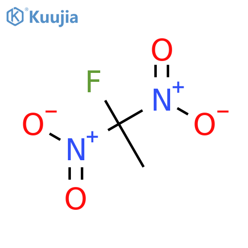 Ethane,1-fluoro-1,1-dinitro- structure