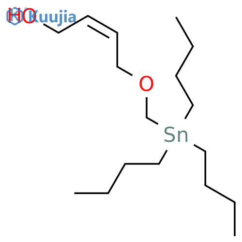 2-Buten-1-ol, 4-[(tributylstannyl)methoxy]-, (2Z)- structure
