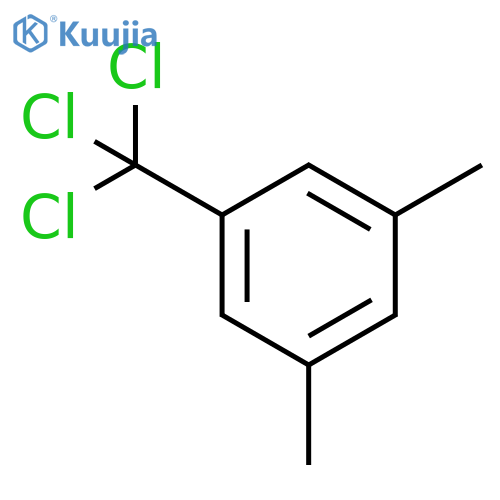 Benzene, 1,3-dimethyl-5-(trichloromethyl)- structure