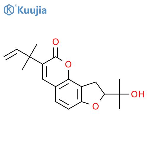 3-(1,1-Dimethyl-2-propenyl)columbianetin structure