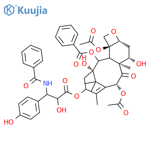 3’-p-Hydroxy Paclitaxel structure