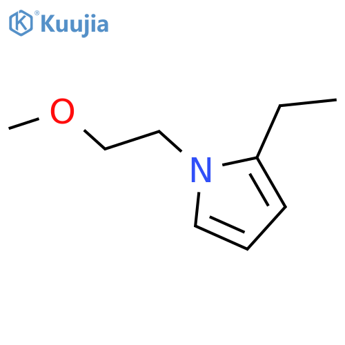 2-ethyl-1-(2-methoxyethyl)-1H-Pyrrole structure