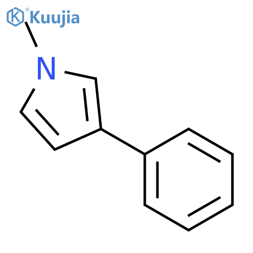 1H-Pyrrole, 1-methyl-3-phenyl- structure