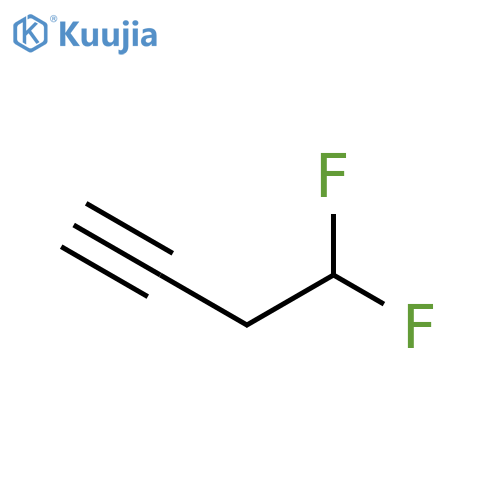 4,4-difluorobut-1-yne structure