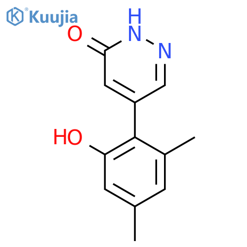 5-(2-hydroxy-4,6-dimethylphenyl)-3(2H)-Pyridazinone structure