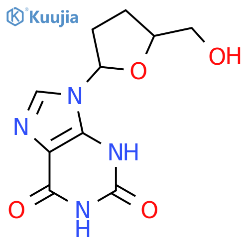 2',3'-Dideoxyxanthosine structure