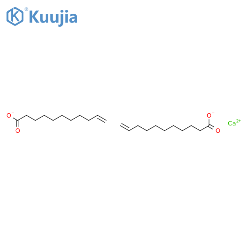 calcium bis(undec-10-enoate) structure