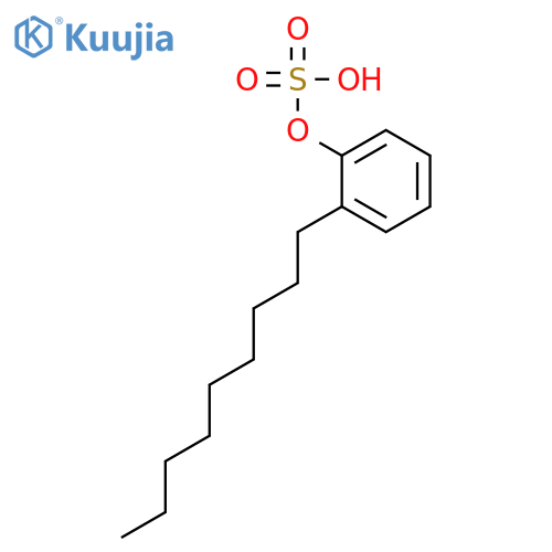 Phenol, nonyl-,1-(hydrogen sulfate) structure