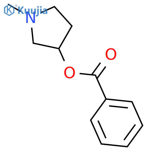 1-Methyl-3-pyrrolidinyl Benzoate structure