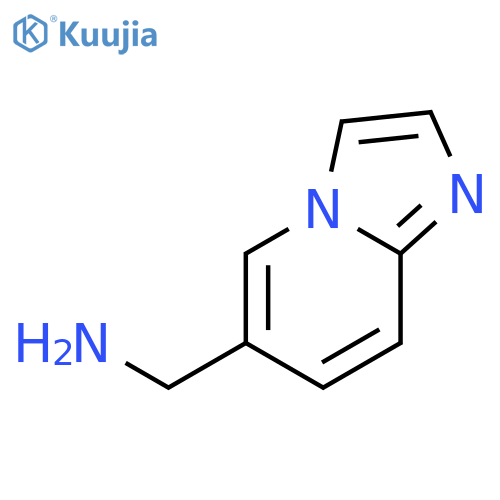 Imidazo[1,2-a]pyridin-6-ylmethanamine structure