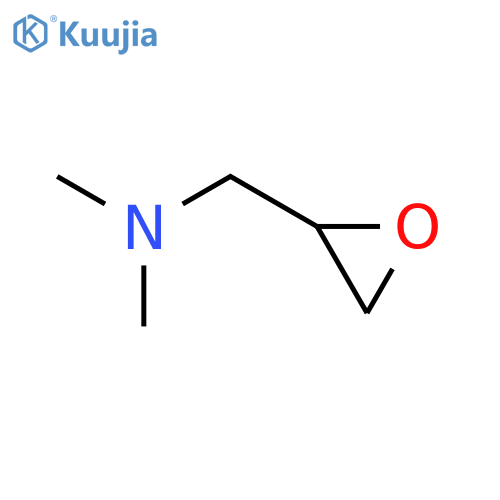 Oxiranemethanamine, N,N-dimethyl- structure