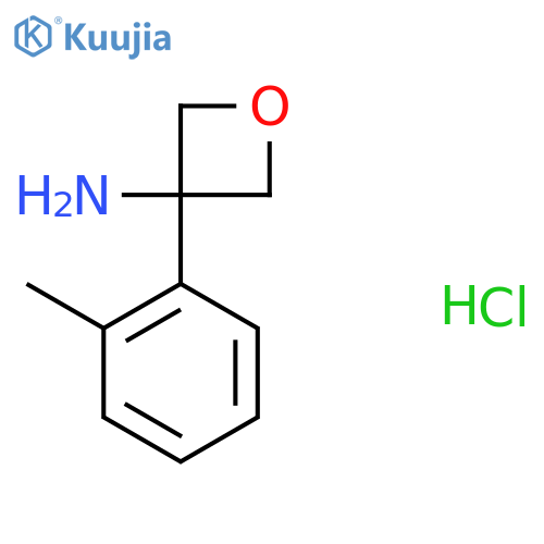 3-o-Tolyloxetan-3-amine hydrochloride structure