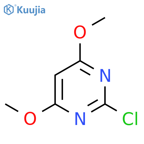 2-Chloro-4,6-dimethoxypyrimidine structure