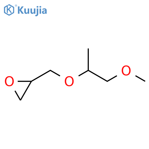 2-{(1-methoxypropan-2-yl)oxymethyl}oxirane structure
