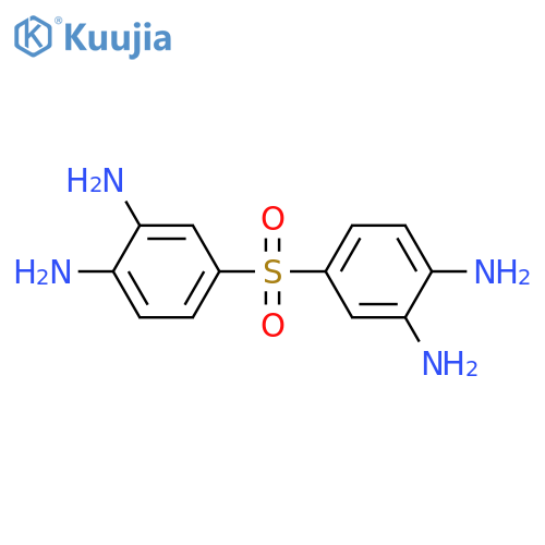 2-Amino-4-[(3,4-diaminophenyl)sulfonyl]phenylamine structure