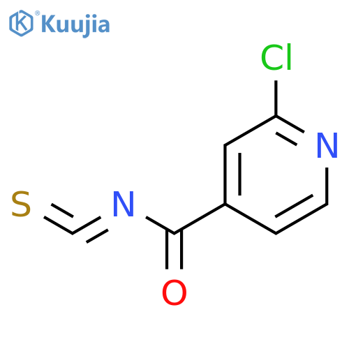 4-Pyridinecarbonyl isothiocyanate, 2-chloro- structure