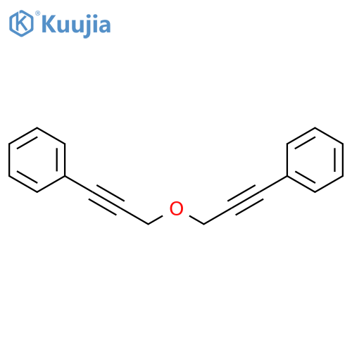 Benzene, 1,1'-(oxydi-1-propyne-3,1-diyl)bis- structure