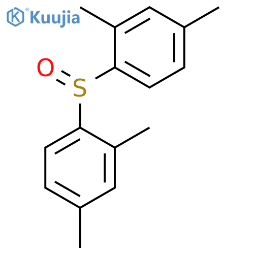 Benzene, 1,1'-sulfinylbis[2,4-dimethyl- structure