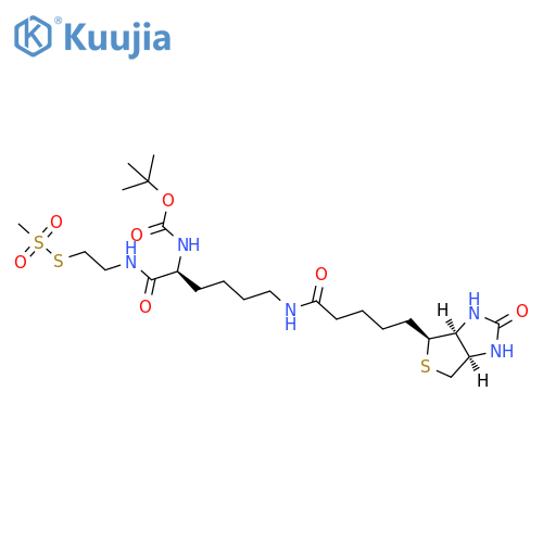 N-t-Boc-biocytinamidoethyl Methanethiosulfonate structure