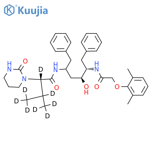 Lopinavir-d8 structure