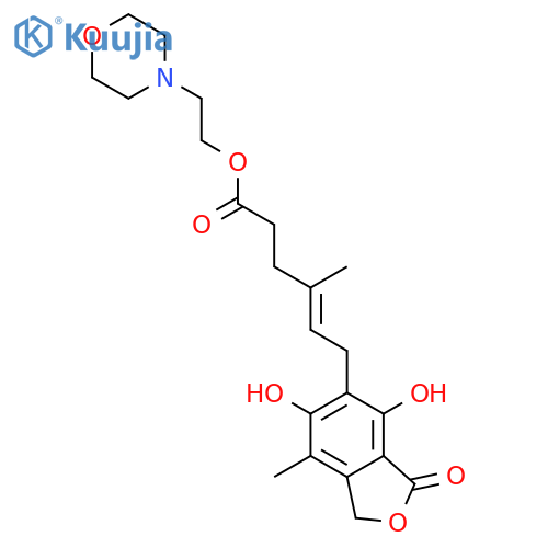 O-Desmethyl Mycophenolate Mofetil(Impurity A) structure