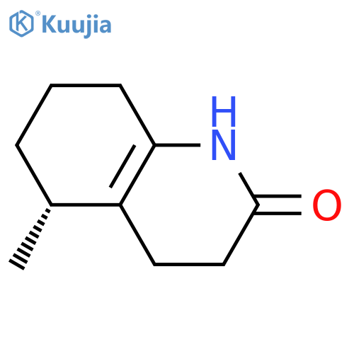 2(1H)-Quinolinone, 3,4,5,6,7,8-hexahydro-5-methyl-, (R)- structure