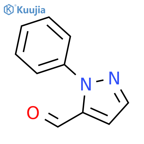 1-Phenyl-1H-pyrazole-5-carbaldehyde structure