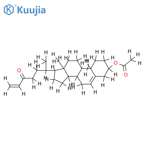 Ac-3-3beta-Hydroxy-27-norcholesta-5,25-dien-24-one structure