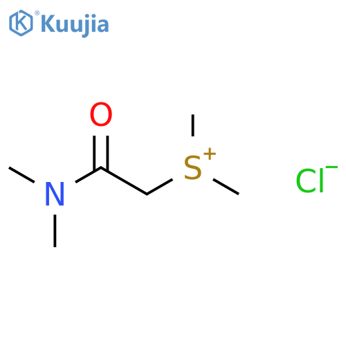 Sulfonium, [2-(dimethylamino)-2-oxoethyl]dimethyl-, chloride structure