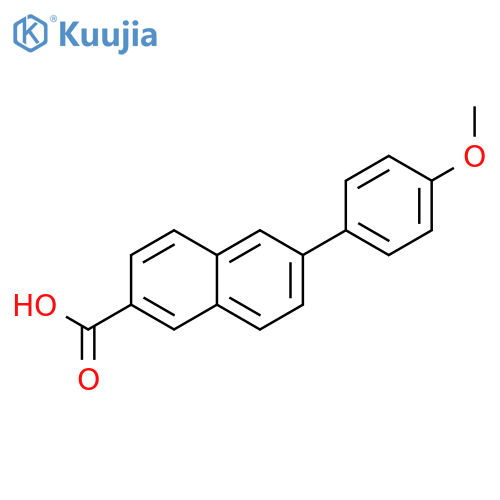 6-(4-Methoxyphenyl)-2-naphthoic Acid structure