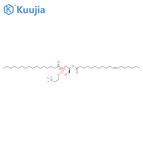 3,5,8-Trioxa-4-phosphahexacos-19-en-1-aminium, 4-hydroxy-N,N,N-trimethyl-9-oxo-7-[[(1-oxohexadecyl)oxy]methyl]-, inner salt, 4-oxide, (7R,19Z)- (9CI) structure