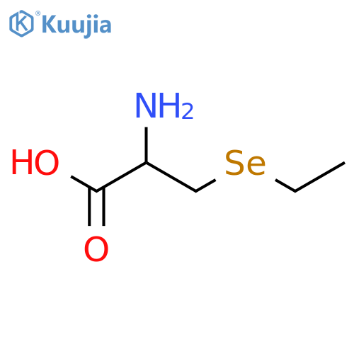 DL-Alanine, 3-(ethylseleno)- structure
