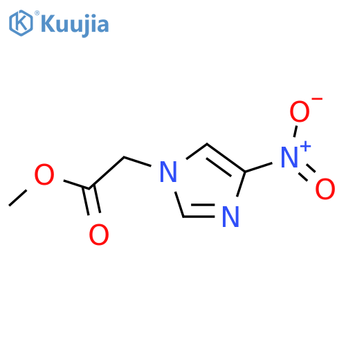 1H-Imidazole-1-aceticacid, 4-nitro-, methyl ester structure