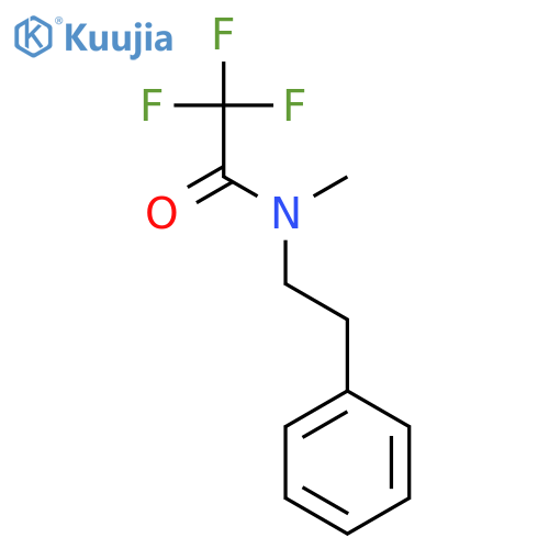 Acetamide, 2,2,2-trifluoro-N-methyl-N-(2-phenylethyl)- structure