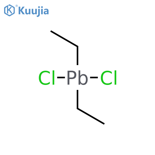 Plumbane,dichlorodiethyl- structure