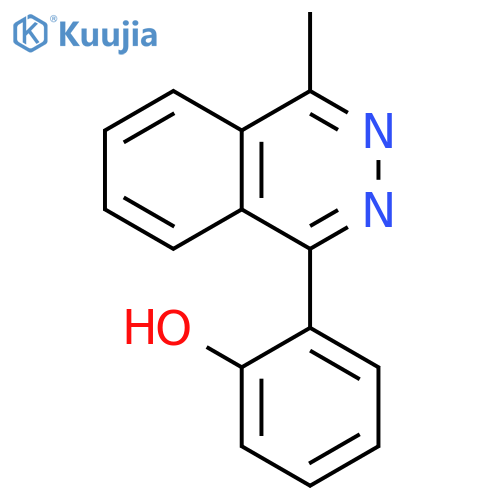 2-(4-methyl-1-phthalazinyl)-Phenol structure