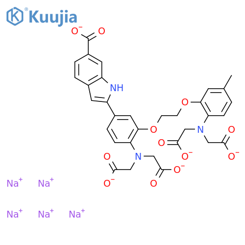 INDO-1, Pentapotassium Salt structure