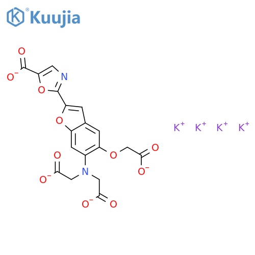 Furaptra Tetrapotassium Salt structure